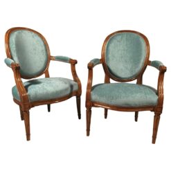 18th century Louis XVI Armchairs - Set of Two - Styylish