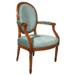 Pair of Louis XVI Armchairs - Side Profile - Styylish