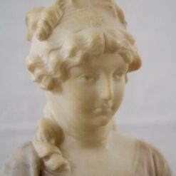 Alabaster Sculpture by Adolfo Cipriani - Head - Styylish