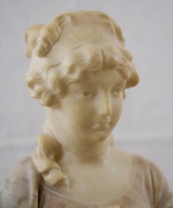 Alabaster Sculpture by Adolfo Cipriani - Head - Styylish