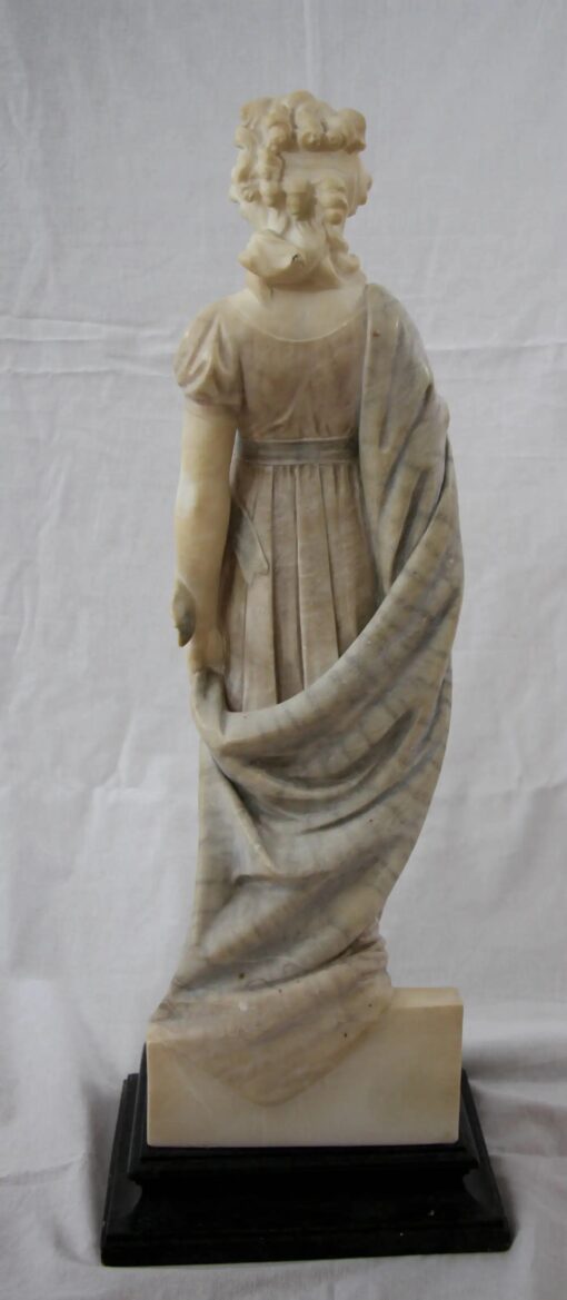 Alabaster Sculpture by Adolfo Cipriani - Back - Styylish