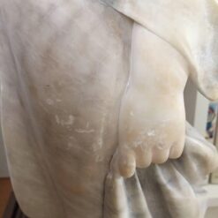 Alabaster Sculpture by Adolfo Cipriani - Closeup - Styylish