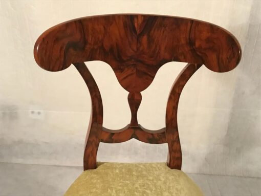 Biedermeier Walnut Chair - Front - Styylish