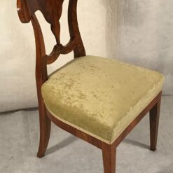 Pair of Biedermeier Chairs - Three-quarters - Styylish