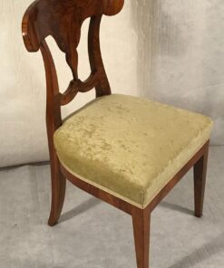 Pair of Biedermeier Chairs - Three-quarters - Styylish