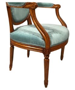 Pair of Louis XVI Armchairs - Bottom of Frame - Styylish