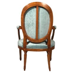 Pair of Louis XVI Armchairs - Back of Frame - Styylish