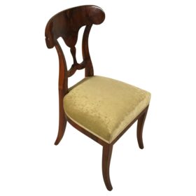 Biedermeier Walnut Chair, 1820