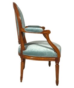 Pair of Louis XVI Armchairs - Side of Frame - Styylish