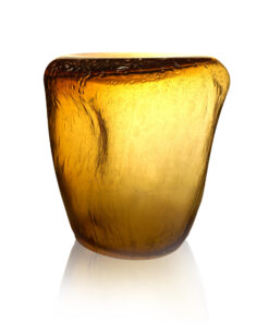 Murano Glass Side Table - Indentations - Styylish