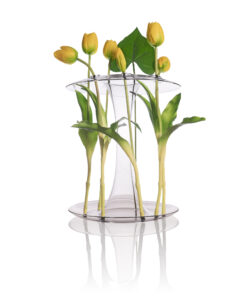 Venetian Glass Vase AQUA