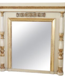 Antique Neoclassical Large Wall Mirror - Styylish