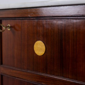 Rosewood “trompe-l’oeil” Sideboard, 1950s