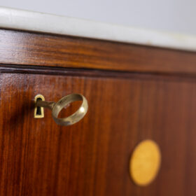 Rosewood “trompe-l’oeil” Sideboard, 1950s