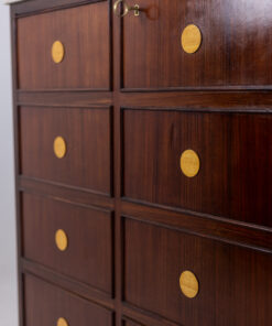 Rosewood “trompe-l’oeil” Sideboard - Drawers with Key - Styylish