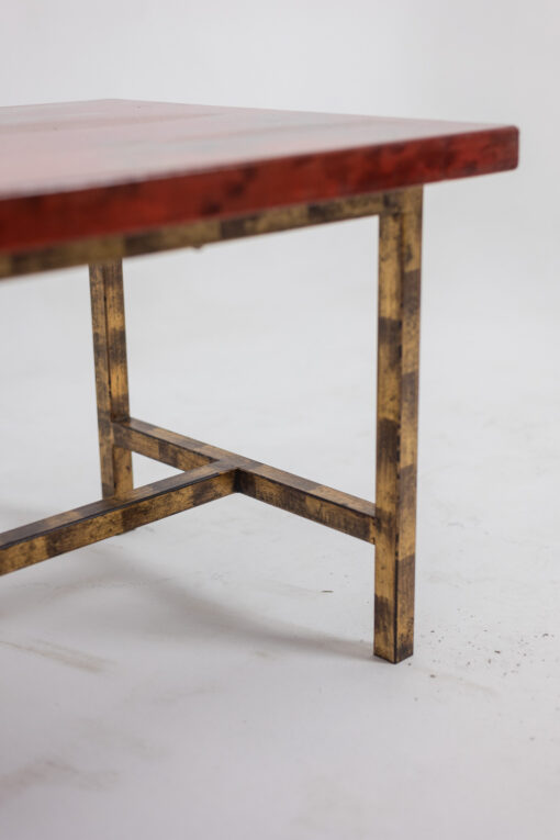 Coffee Table Gilded Iron - Base Detail - Styylish