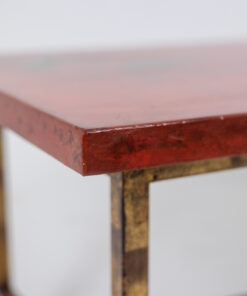 Coffee Table Gilded Iron - Side Corner Detail - Styylish