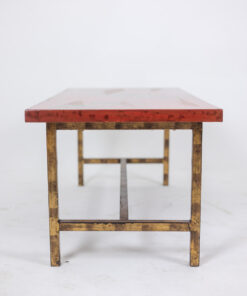 Coffee Table Gilded Iron - Side Angle - Styylish