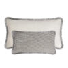 Couple velvet bed cushions grey- Styylish