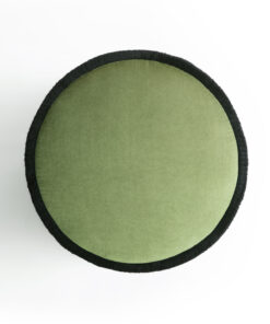 Alternative view of IL Pouf I Graphic Green
