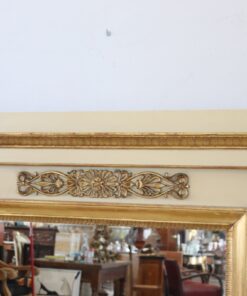 Antique Neoclassical Large Wall Mirror - Top - Styylish