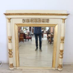 Antique Neoclassical Large Wall Mirror - Full - Styylish