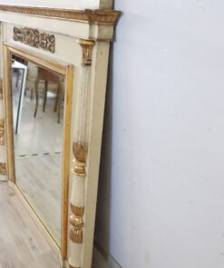 Antique Neoclassical Large Wall Mirror - Side Profile - Styylish