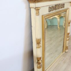 Antique Neoclassical Large Wall Mirror - Side - Styylish