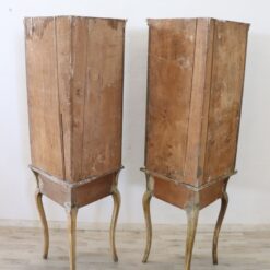 Antique Corner Cabinets - Back Detail - Styylish