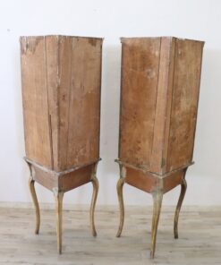 Antique Corner Cabinets - Back Detail - Styylish