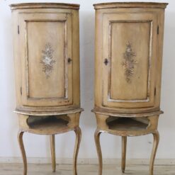 Antique Corner Cabinets - Set of Two - Styylish