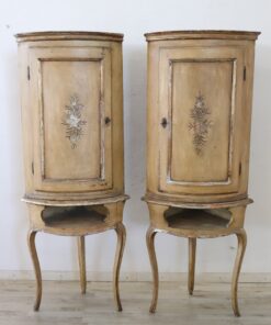 Antique Corner Cabinets - Set of Two - Styylish