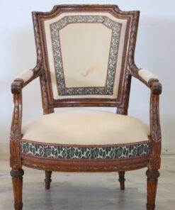 Antique Armchair Louis XVI - Front Profile - Styylish