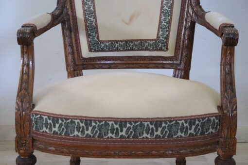 Antique Armchair Louis XVI - Seat Profile - Styylish