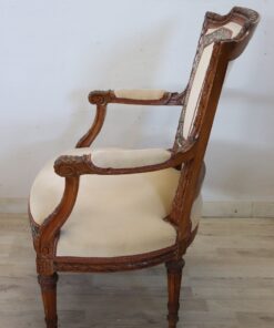 Antique Armchair Louis XVI - Side Detail - Styylish