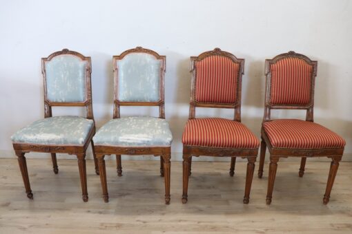 Antique Set of 4 Chairs - All - Styylish