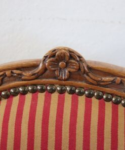 Antique Set of 4 Chairs - Headrest Detail - Styylish
