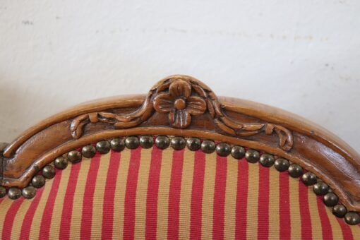 Antique Set of 4 Chairs - Headrest Detail - Styylish