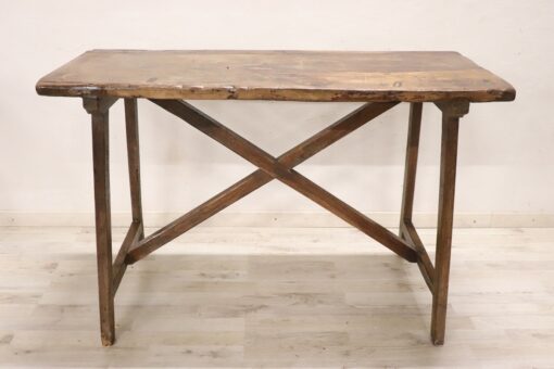 Antique Table Solid Oak - Full Profile - Styylish