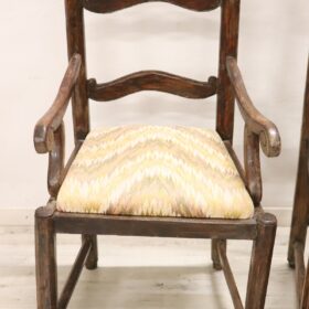 Set of 2 Antique Armchairs, 18th Century