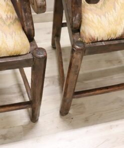 Set of 2 Antique Armchairs - Base Details - Styylish