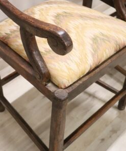 Set of 2 Antique Armchairs - Armrest Details - Styylish