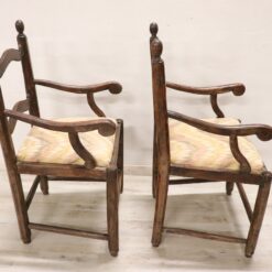 Set of 2 Antique Armchairs - Side Profile - Styylish