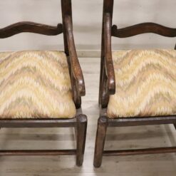 Set of 2 Antique Armchairs - Cushion - Styylish