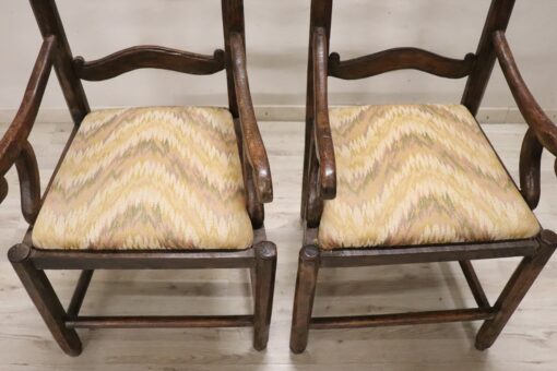 Set of 2 Antique Armchairs - Cushion - Styylish