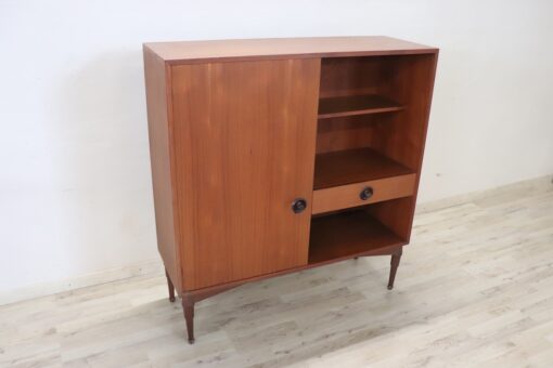 Highboard in Teak Veneer - Side - Styylish