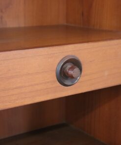 Highboard in Teak Veneer - Handle - Styylish