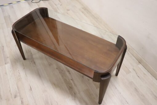 Mid 20th Century Italian Coffee Table - Glass Top - Styylish