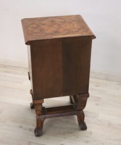 Italian Art Deco Nightstand - Back Detail - Styylish