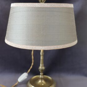 Italian Vintage Brass Table Lamp with Four Light Bulbs